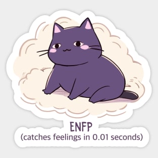 ENFP cat Sticker